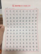 小学生练字基本笔画九九高效难写的字全集